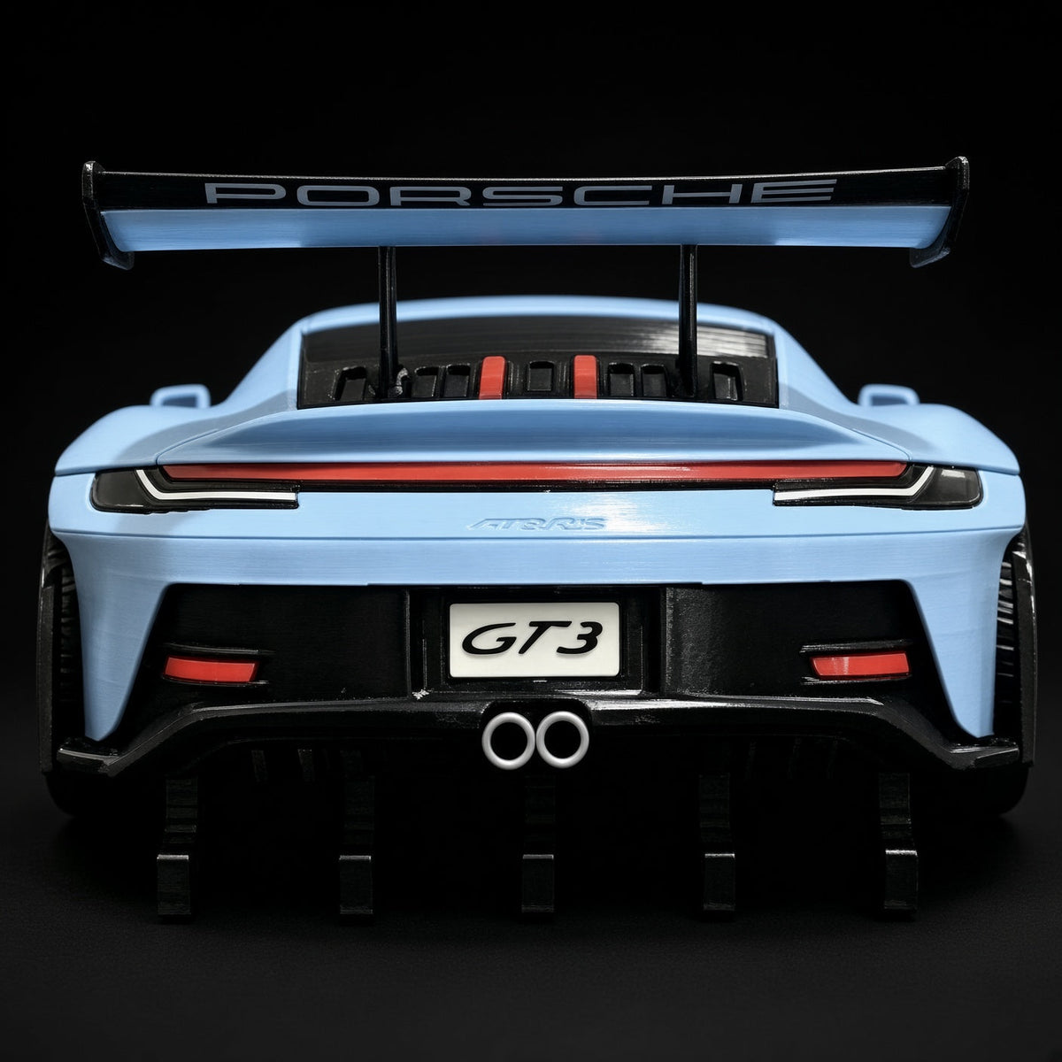 Sports Car Key Holder Blue