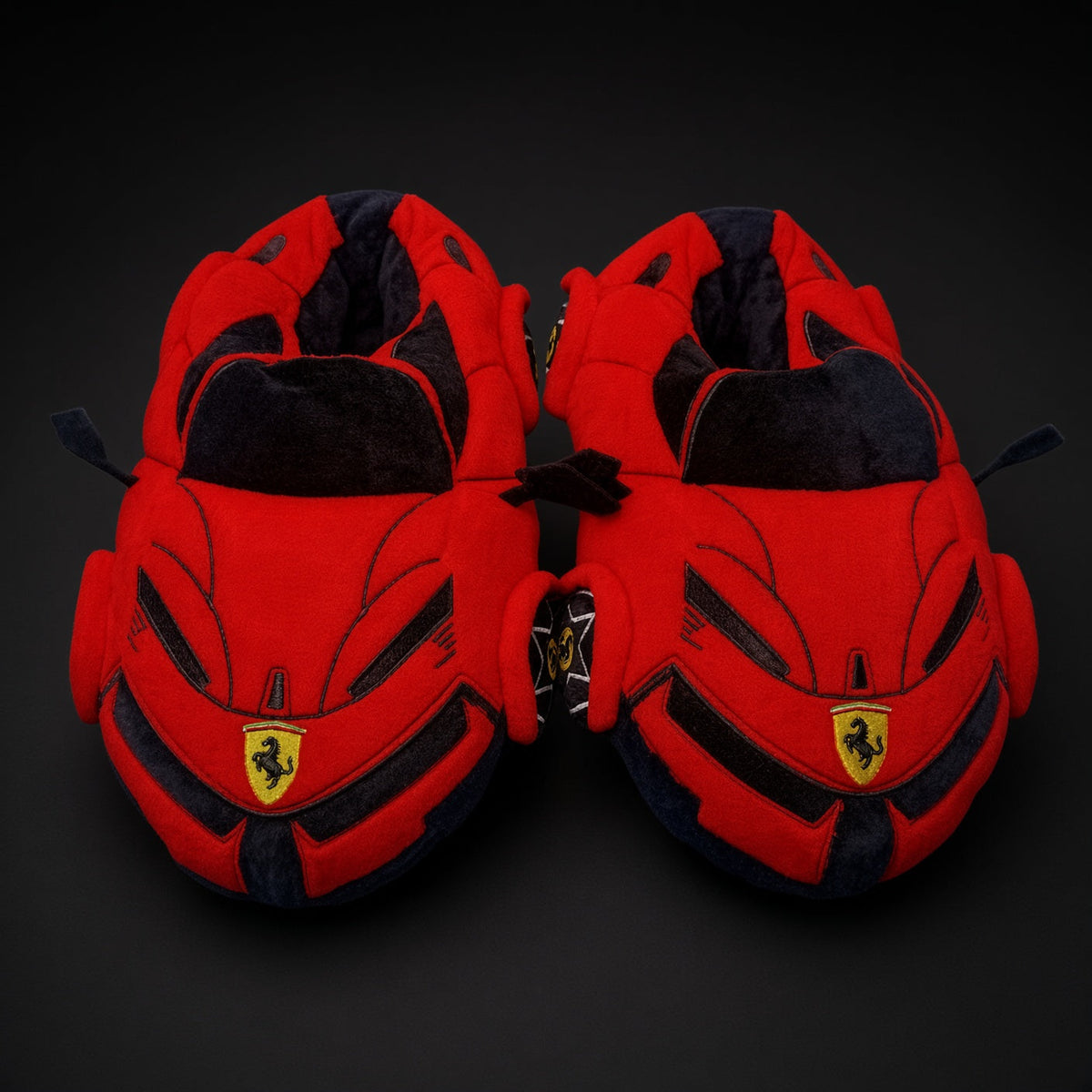 Sports Car Slippers Ferrari Red